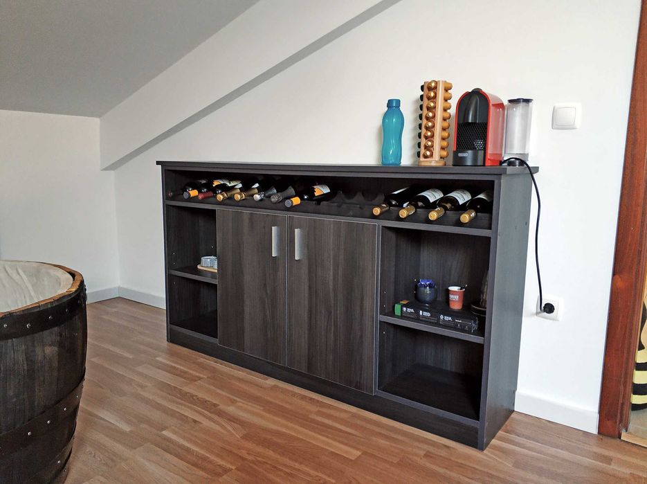 Garrafeiras de Chão Madeira - 24 a 300 Garrafas