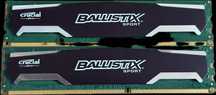 Pamięć RAM DDR3 Crucial Ballistix 2x4GB 8GB 1600MHz