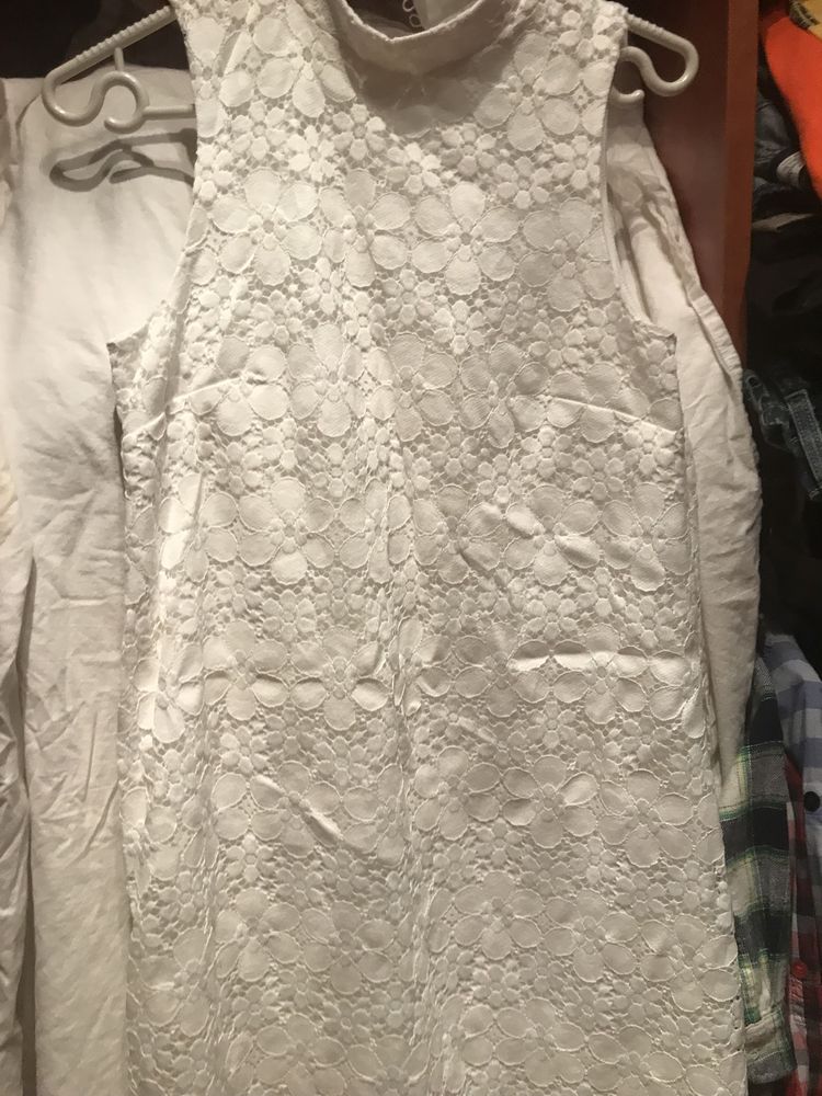 F&F sukienka koronkowa biala i inne S