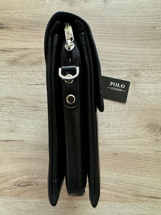 Чоловіча сумка на плече POLO шкіра