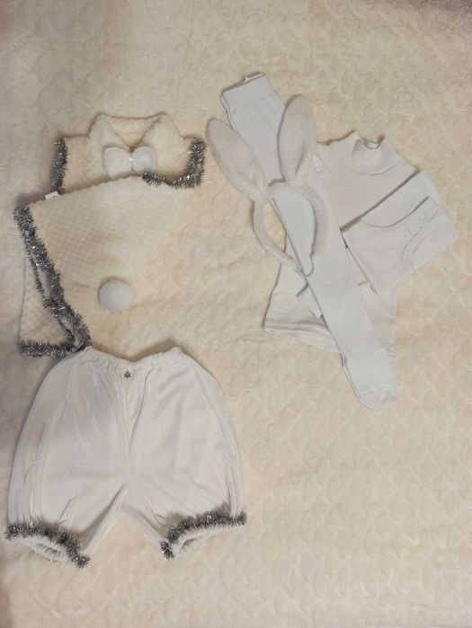 ПРОКАТ - Новорічний костюм ЗАЙЧИКа - СНІГОВИКа - Розмір 92 - 110