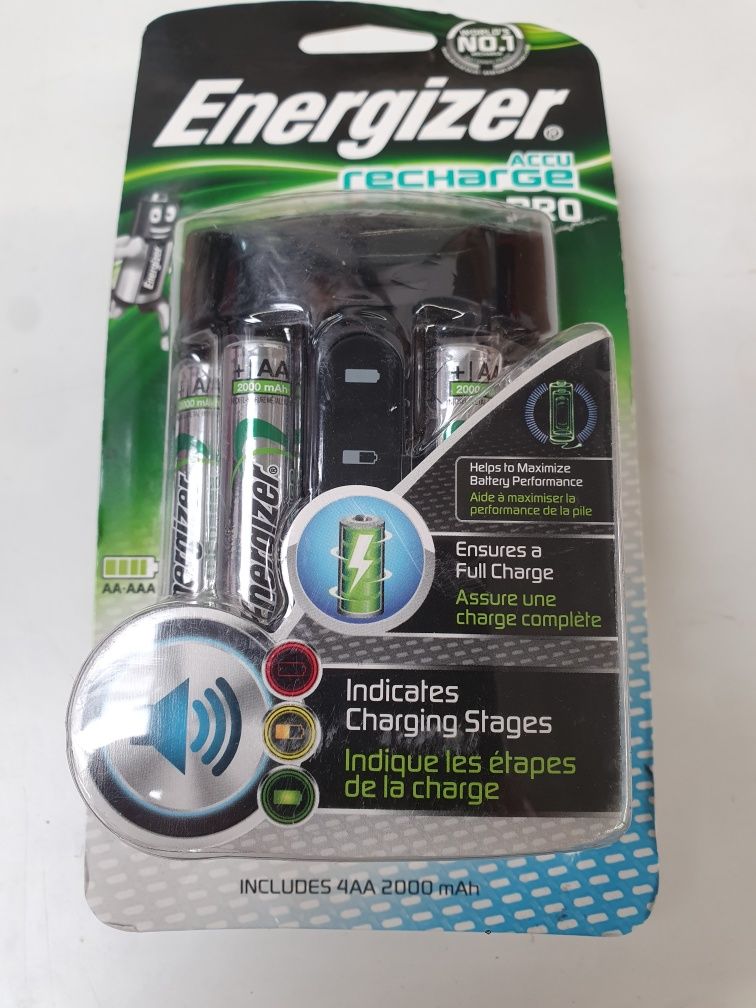 Ładowarka ENERGIZER Pro Charger + 4 szt. akumulatorków Power Plus AA