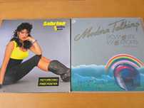 winylowe: SABRINA , MODERN TALKING - same super hity