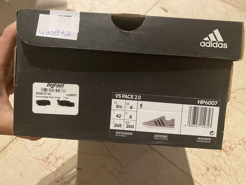 Adidas VS Pace 2.0 Grey NOVO
