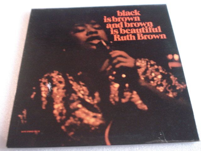 Vinil LP Ruth Brown - Black is Brown and Brown is Beautiful - Raro