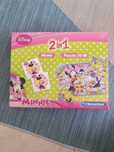Jogo da memória e puzzle Minnie