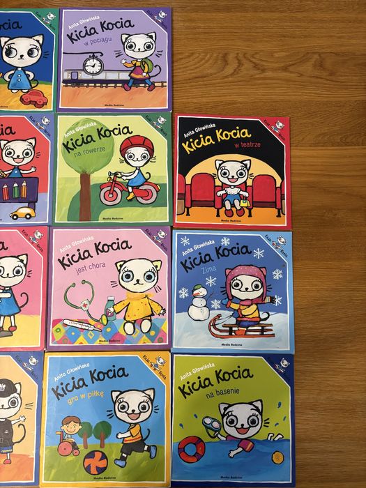 Kicia Kocia książeczki 23 sztuki zestaw