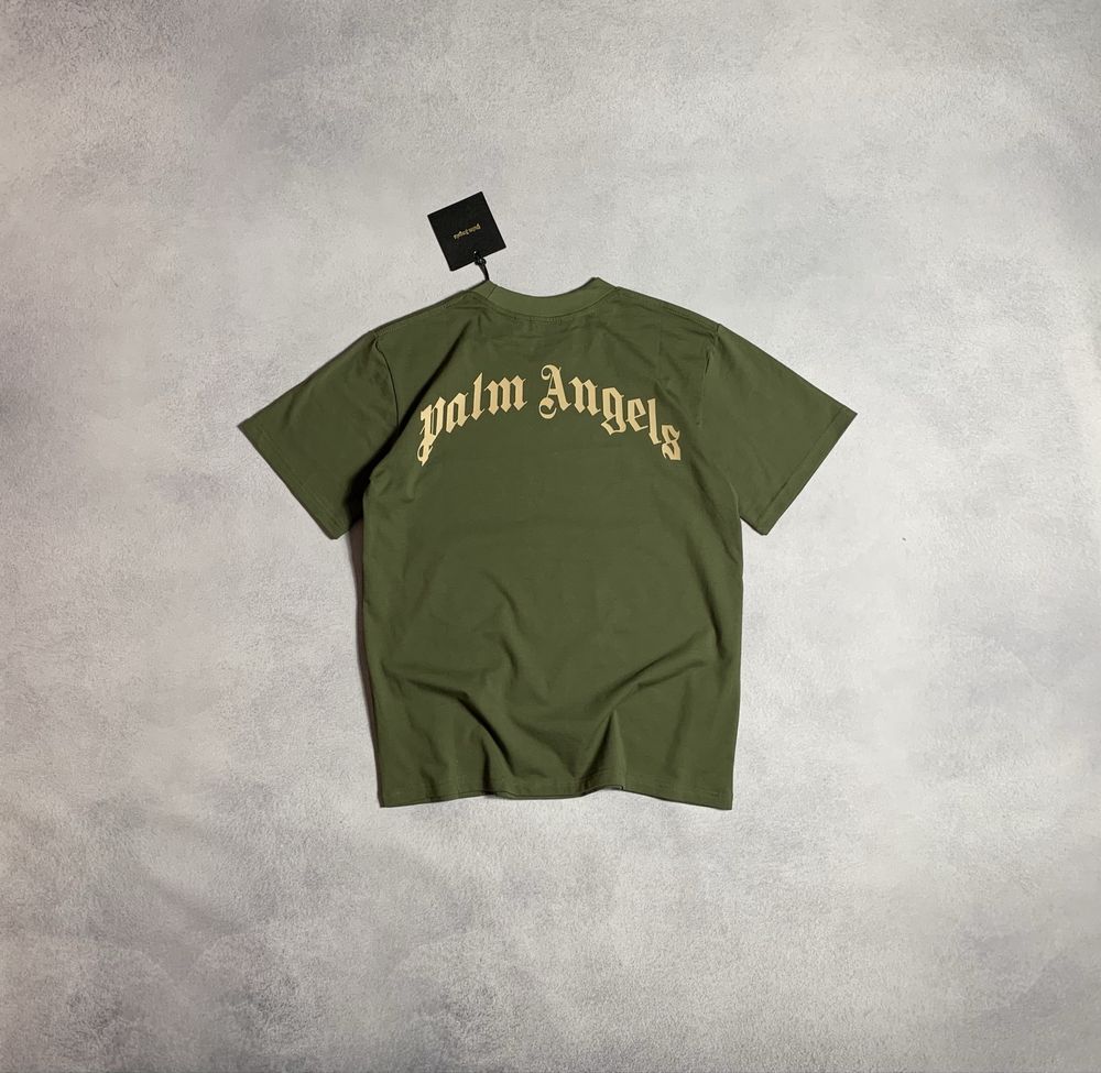Футболка Palm Angels Bear Classic Tee Green/Brown