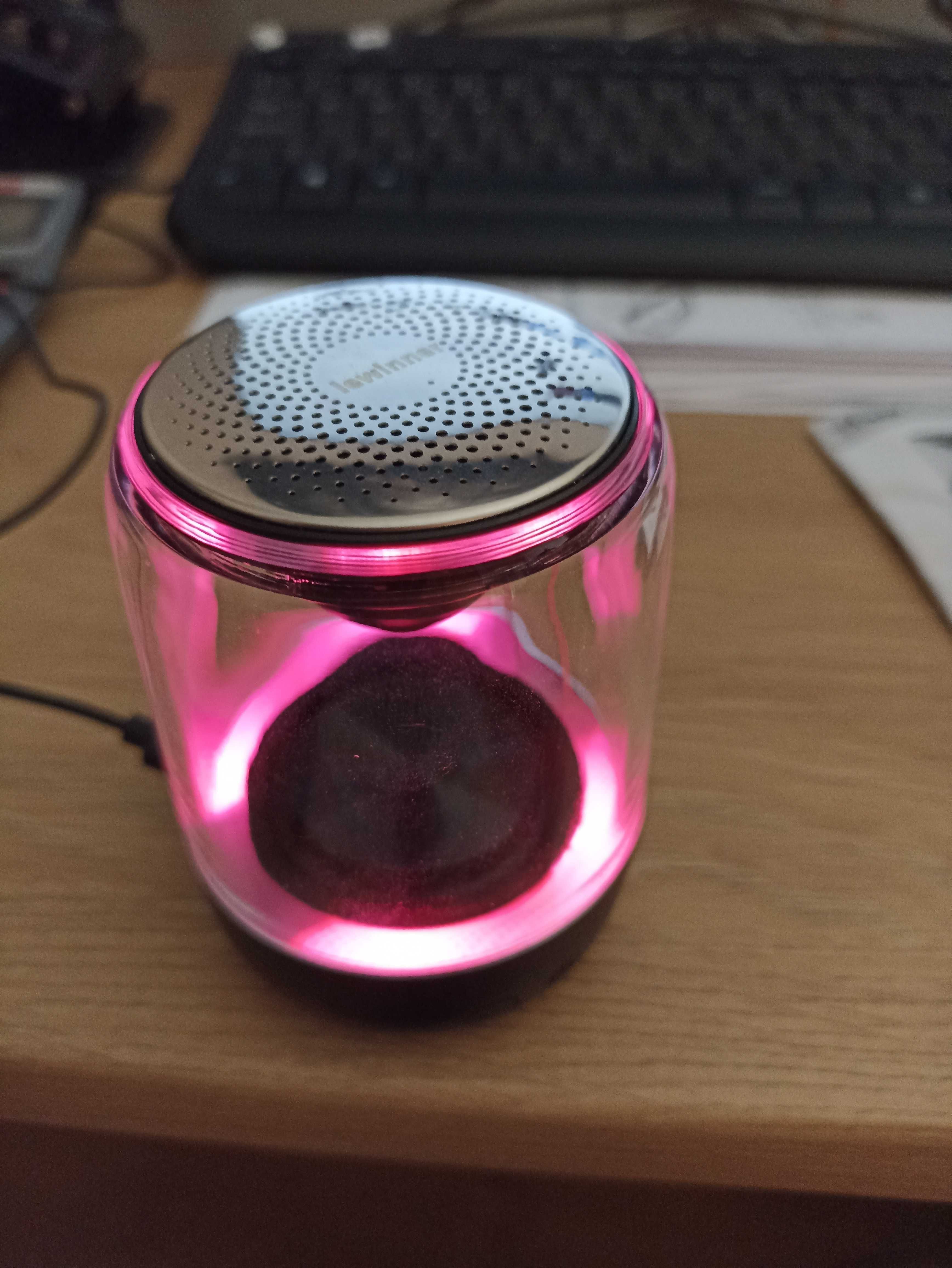 Mini caixa de som - LED Wireless Bluetooth Speaker