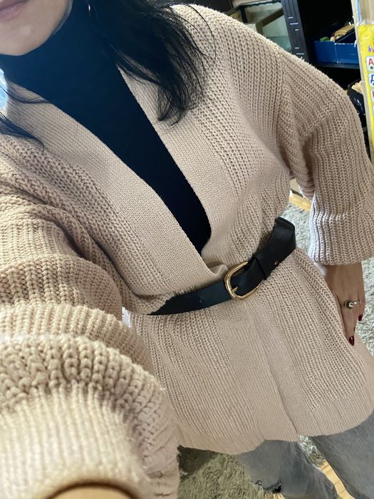 Кардиган плетений теплий