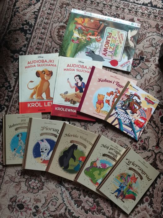 Disney - zestaw książek + gratis