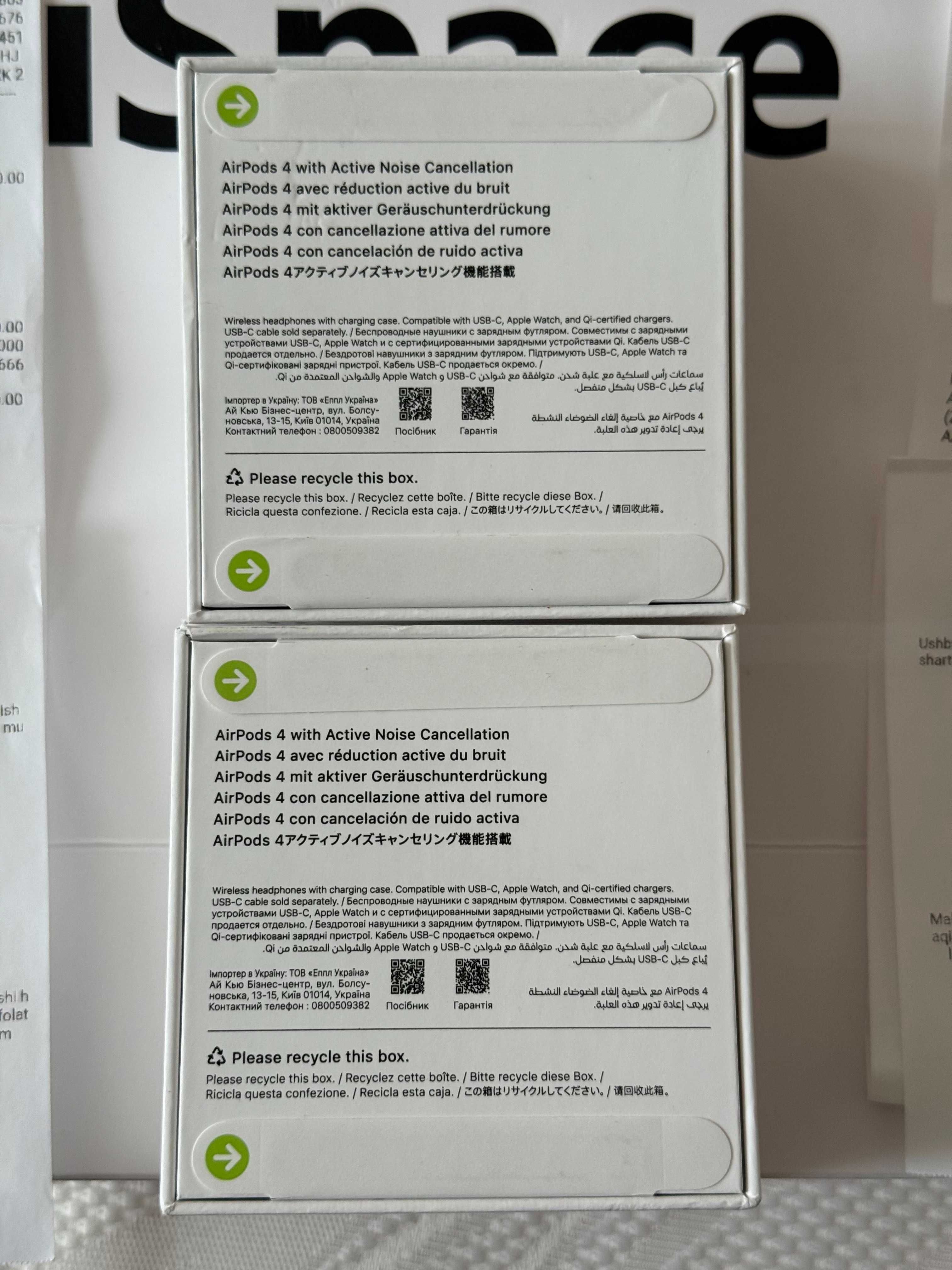 Apple AirPods 4 ANC (2024) with Active Noise Cancellation MXP93ZE/A