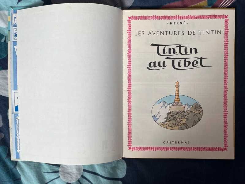 Tintin au tibet 1971 (B39)