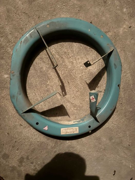 Wentylator śmigło i obudowa 380V Besel Brzeg - łopatki