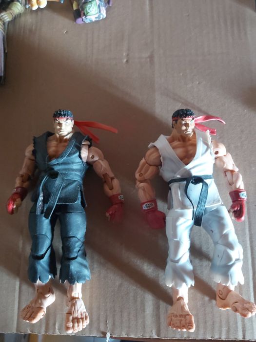 figuras ryu street fighter duas versoes neka