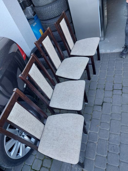 Stół 4 krzesła zestaw