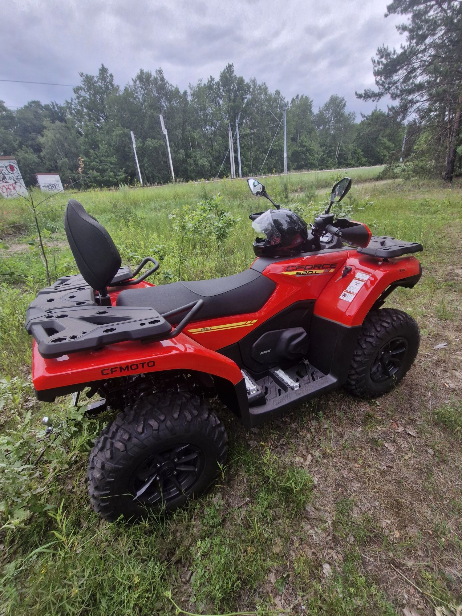 wypożyczalnia wynajem quadów KAT B CF MOTO 520 dowóz
cennik:
-1h 200 z