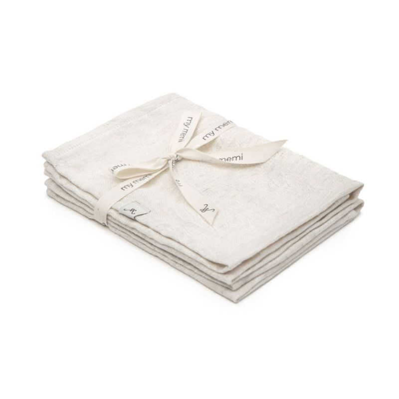 2-pak bambusowo-lnianych pieluszek 45x45 ultra soft - My Memi