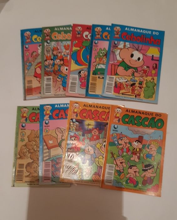 Almanaques Turma da Mónica anos 90