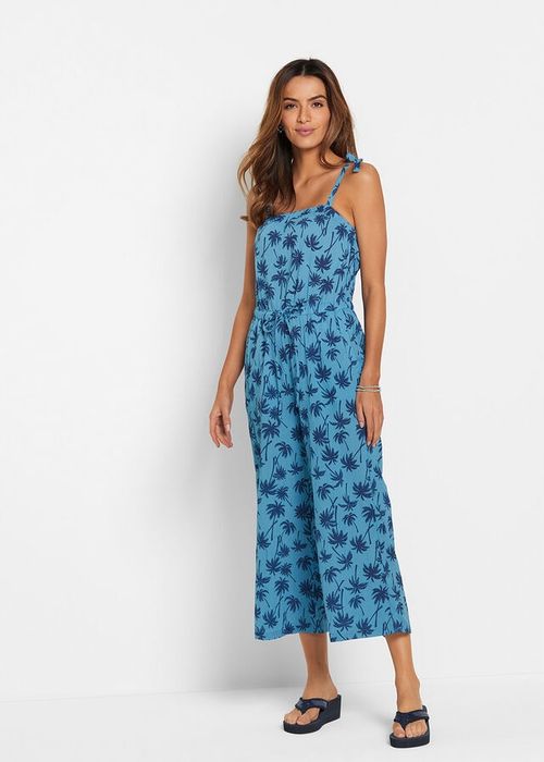 B.P.C. letni bawełniany kombinezon w palmy ^38