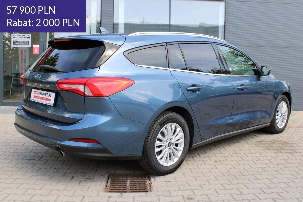 Ford Focus TITANIUM X, 2020r. | FV23% | Serwisowany | CarPlay | Virtual Cockpit |
