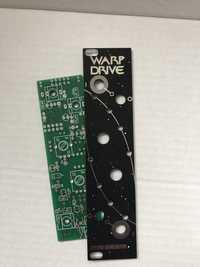 Warp Drive, diy moduł eurorack - pcb, panel
