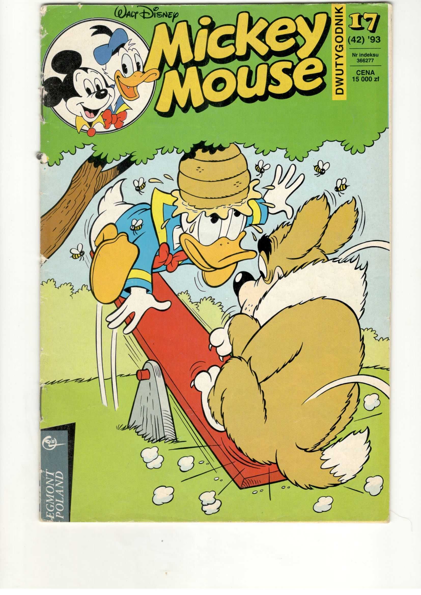 Komiksy Donald Duck MIckey Mouse lata 1990