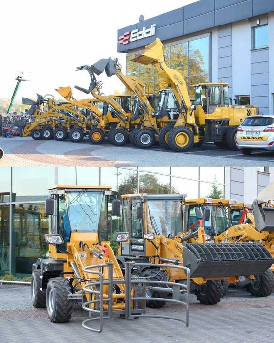 Ładowarka kołowa Günstig 916, 1600kg 4x4 przegubowa