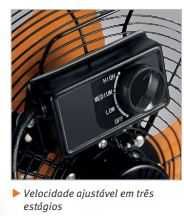 Ventilador Ventoinha de Chão INDUSTRIAL SUPER POTENTE