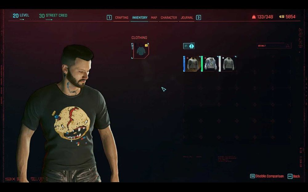 Cyberpunk 2077 - Ulubiona Koszulka V - CD Projekt, Rozmiar M