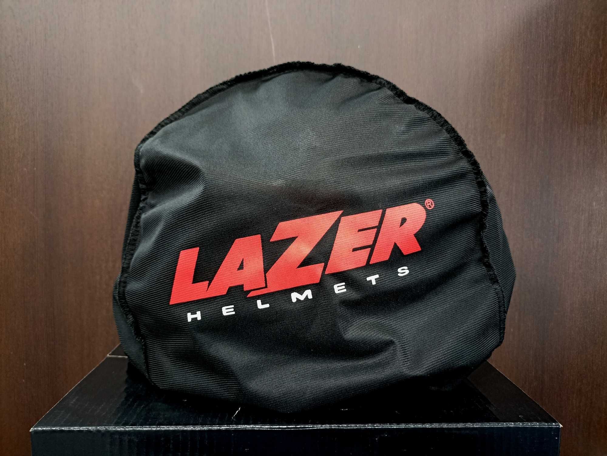 Nowy kask integralny LAZER RAFALE - biały połysk - L