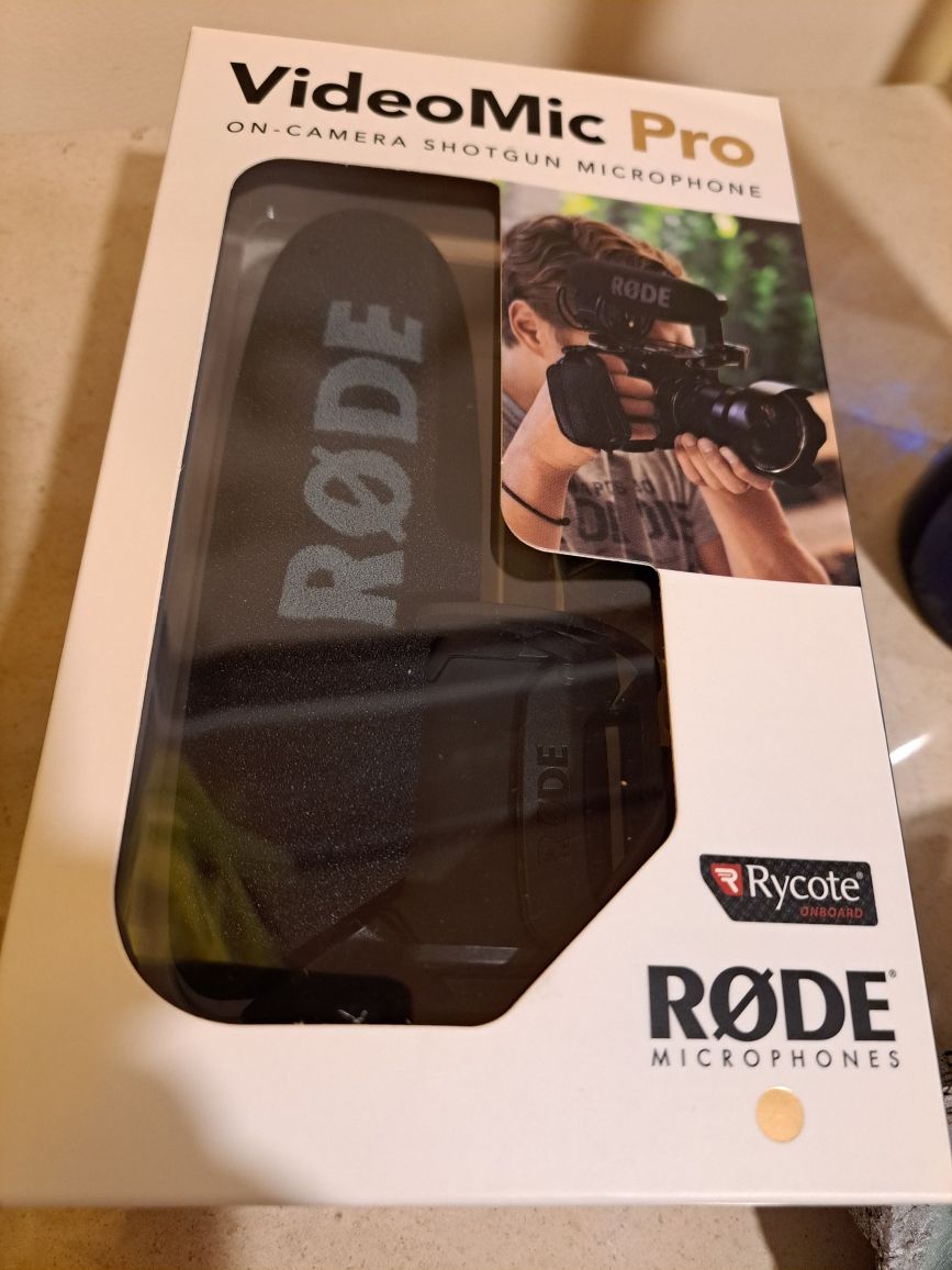 Microfone Rode Videomic Pro como novo