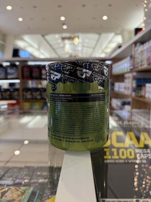 Monohydrat kreatyny Real Pharm Creatine 300g cytryna-mięta RADOM