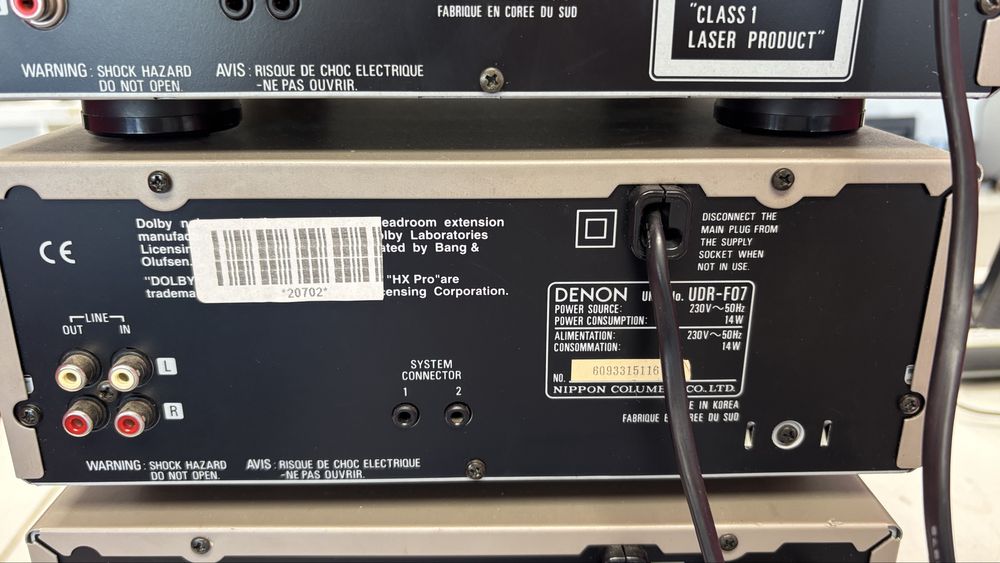 Aparelhos / modulos da Denon