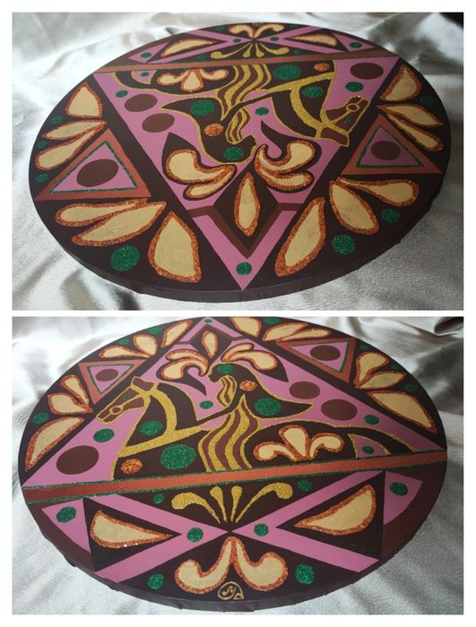 Картина Новогодний конь