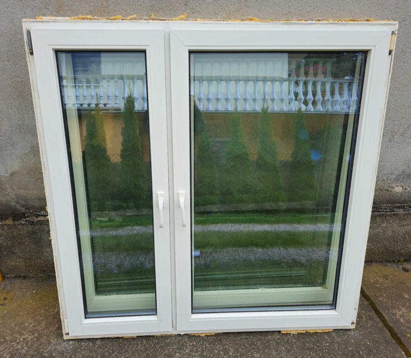 Okno plastikowe 146.5 x143.5