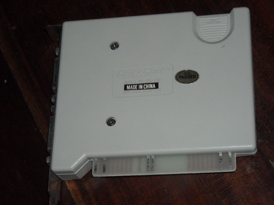 Placa Quickshot Deluxe Joystick Adapter vintage antiga