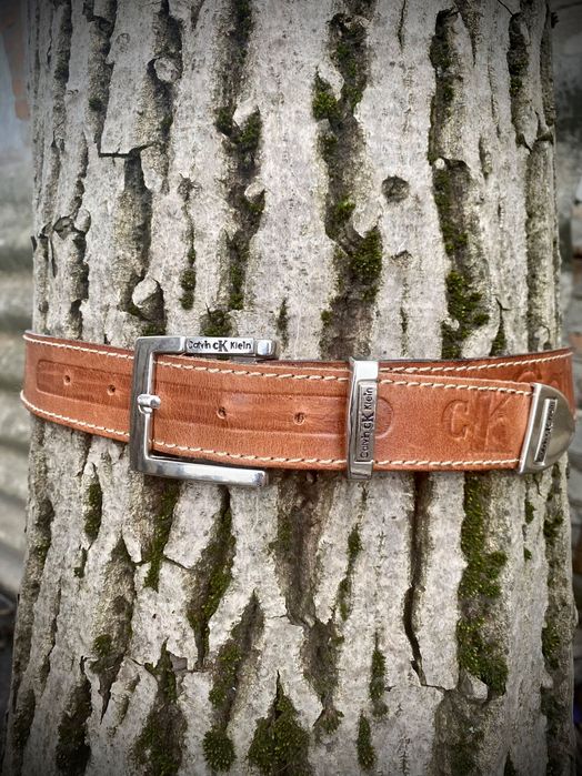 Мужской кожаный ремень Calvin Klein