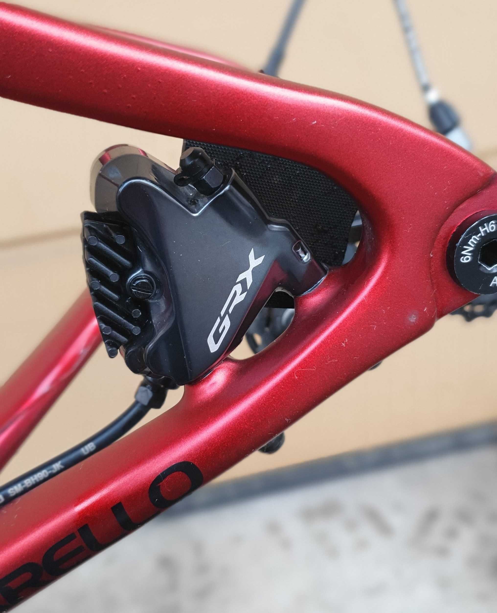 Gravel Grevil, grupa grx810, rama 530mm