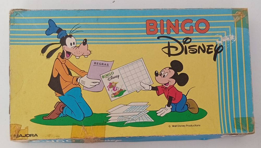 Jogo Bingo da Disney da Majora
