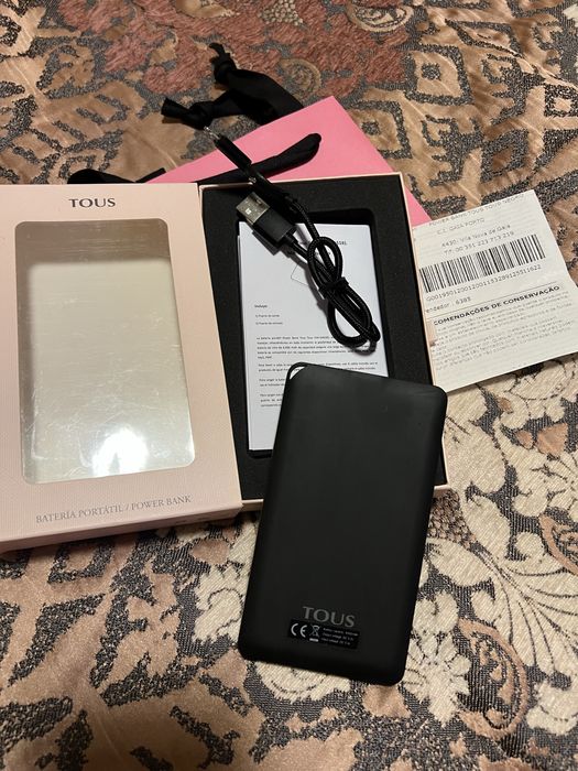 Power Bank TOUS Tous preto original