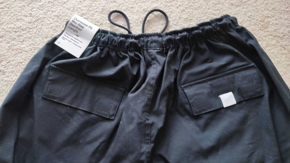 Nike Sportswear Damskie bojówki krój oversize ze średnim stanem rozm S