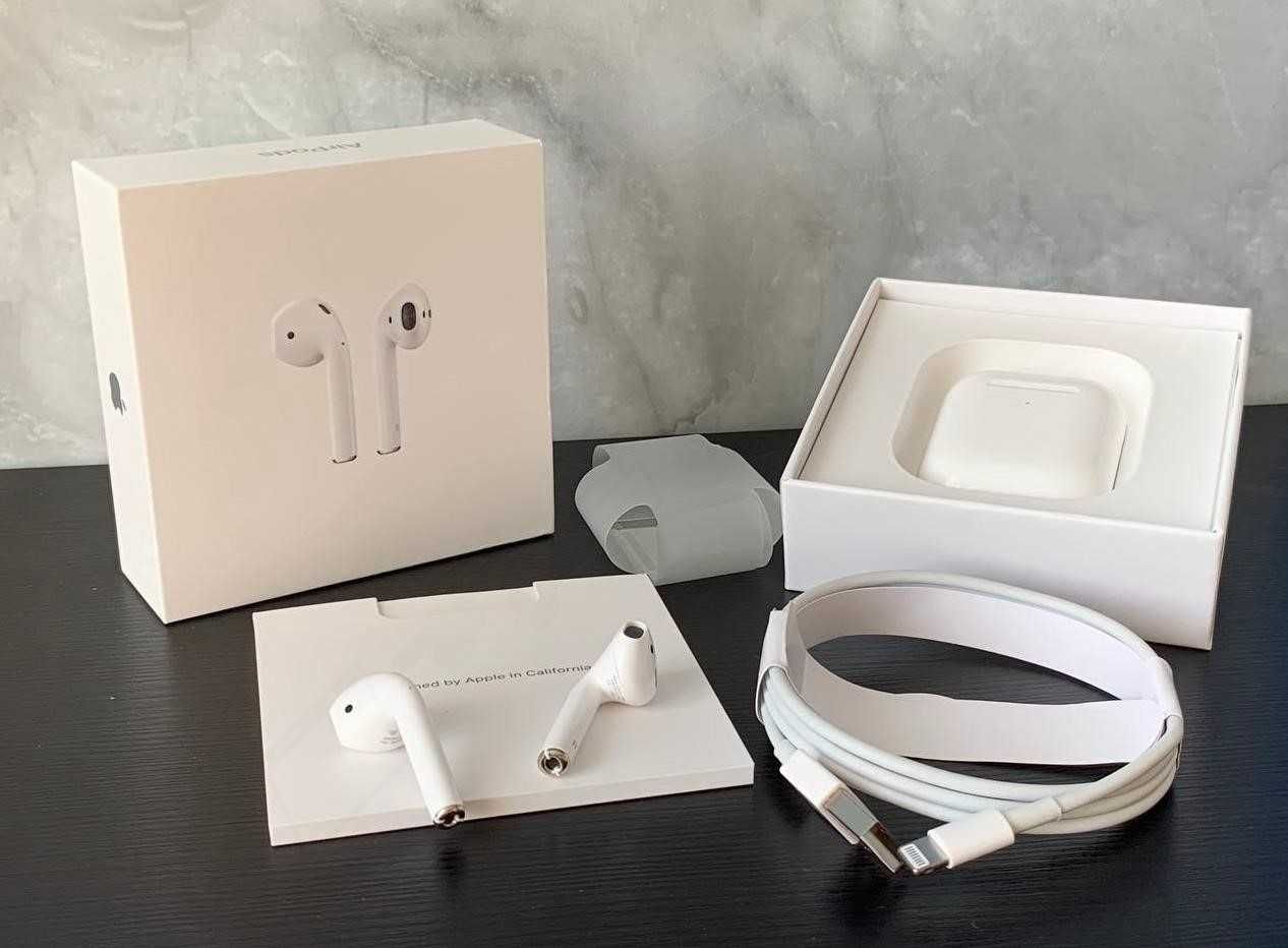 Airpods 2 Бездротові навушники 1в1 Від прямих постачальників