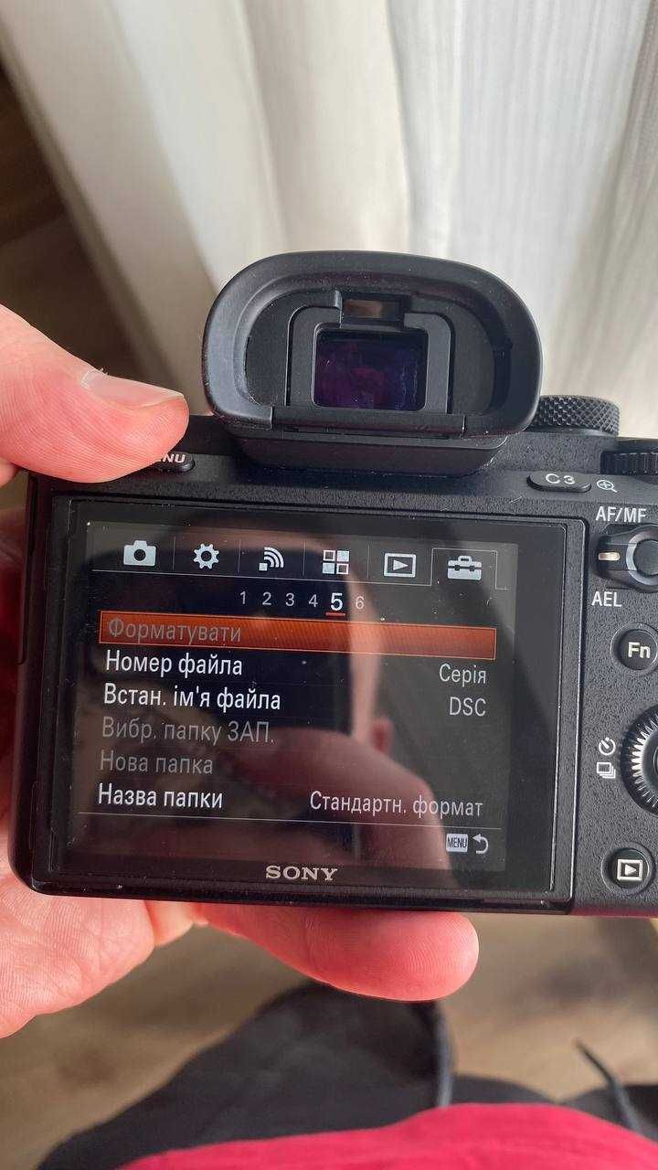 Камера Sony a7ii