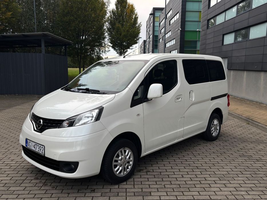 Nissan NV200 7 osobowy, niski przebieg, zadbany