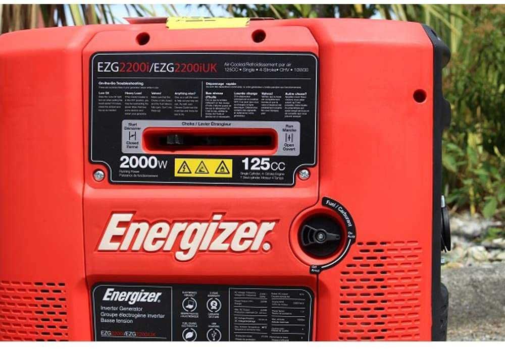 Генератор ИНВЕРТОРНЫЙ  Energizer  EZG2200IUK Новый . 2.2 Квт,