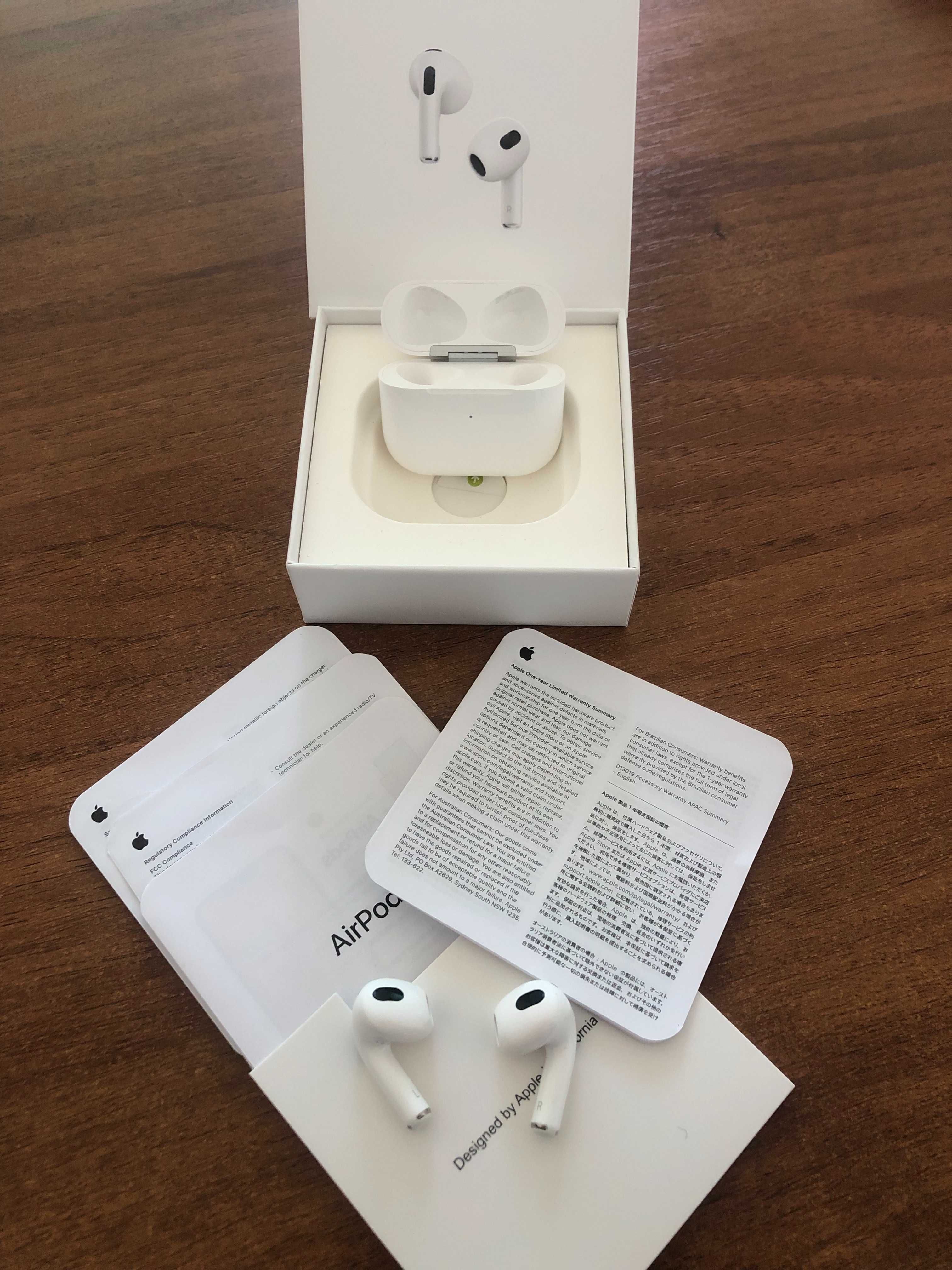 Навушники бездротові AirPods 3 + чохол у подарунок , є ОПТ