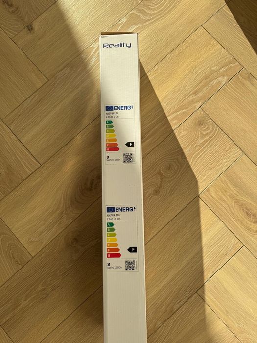Kinkiet lampa ścienna łazienkowa IP44 Reality