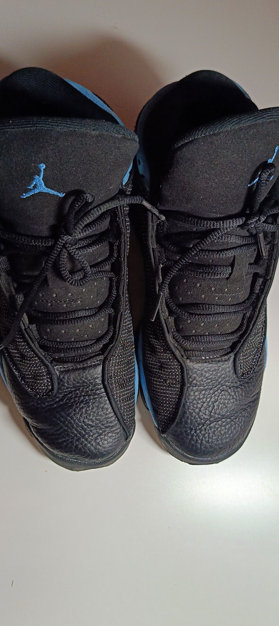 93.Buty Nike Air Jordan 13 Retro Black Blue-White