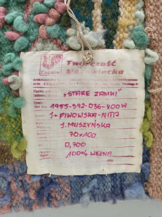 kilim wełniany cepelia